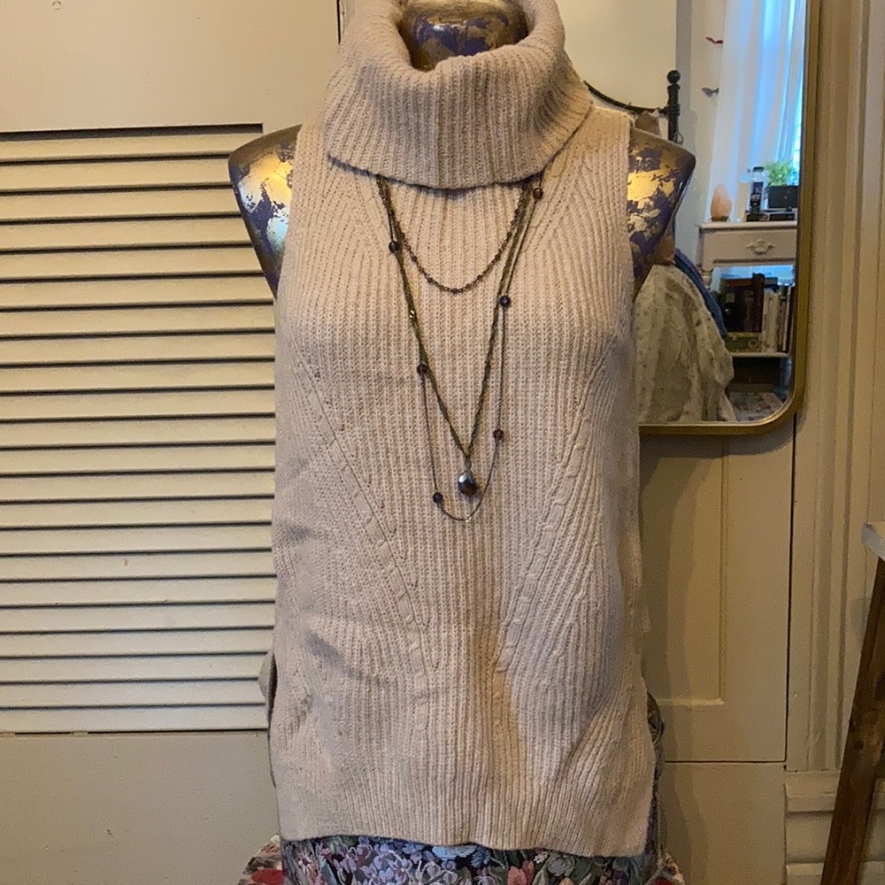 A lovely sleeveless sweater
